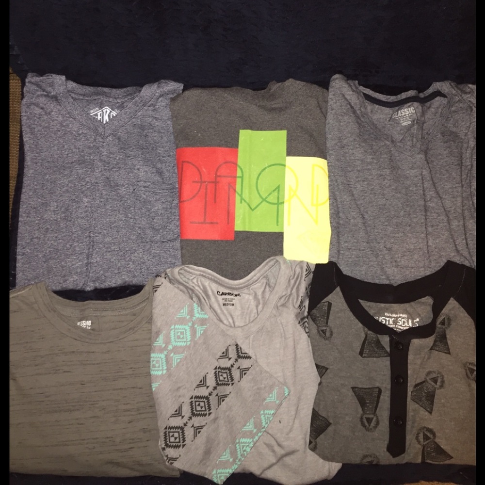 Set of 6 Tees